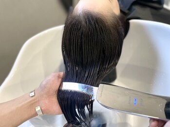 キンタロウセカンド(KINTARO2)の写真/〈パーミエイツコーツ導入店〉次世代超音波コームによりトリートメント効果を最大限に引き出します♪