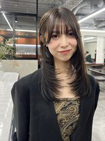 ニコ トウキョウ 渋谷(nico TOKYO)&nbsp;セミロング/レイヤーカット/顔まわりレイヤー