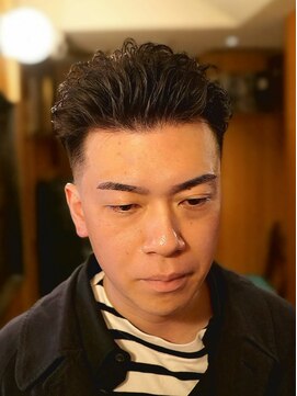 ダウバーバーショップ 表参道(DAU BARBER SHOP) フェードパーマ　理容室　バーバー　Barber　刈り上げショート