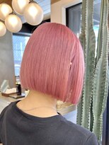ロンドアジュール 横浜(Lond azur)&nbsp;★春に人気なペールピンクカラー！横浜ショート！ボブ！