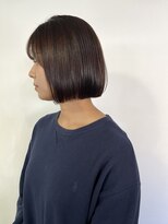 サクラ 岐阜(SAKURA)&nbsp;美髪矯正で作る切りっぱなしボブ　髪質改善　岐阜美容室