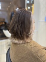 フレア(FLAiR) 30代40代白髪ぼかしデザインカラーくびれミディアム