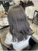 グレーカラー/グレーシルバー/ブリーチ#浜松駅#カラー#ブリーチ