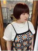 丸みショートボブ!!