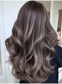 コテ巻き風パーマ