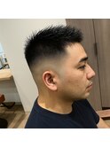 スキンフェード×刈り上げスタイル