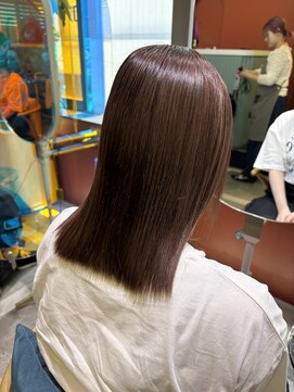 ローレンジウ(LOREN JU) くびれヘア/学割U24/レイヤーカット/オージュア/ダブルカラー