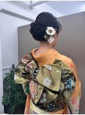 振袖着付とヘアメイク♪