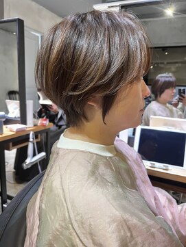 プラグ ヘアーデザイン 大名店(PLUG hair design) ショートヘア