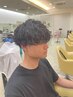 【波巻きクーポン】メンズカット＋パーマ  ￥13970→￥11770