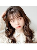 【monde】マロンベージュ×ラフウェーブ