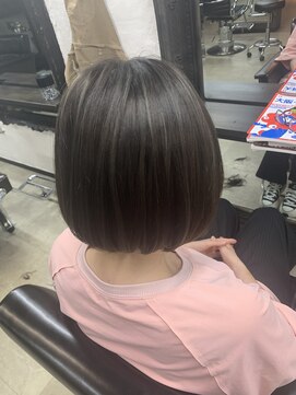 ペコラ(pecora) 切りっぱなしタッセルボブ