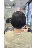 首元すっきりショートボブ