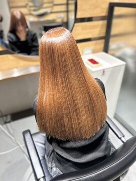 アロア 登戸店(Aloa) 【aloa登戸】ブラウンベージュカラー×髪質改善トリートメント