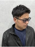 アップバングショート