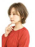 ☆お客様スタイル☆【艶カラーショート／二俣川／二俣川駅】