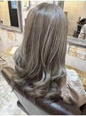 ナチュラルロングイメチェン前髪あり30代40代50代60代ロングヘア