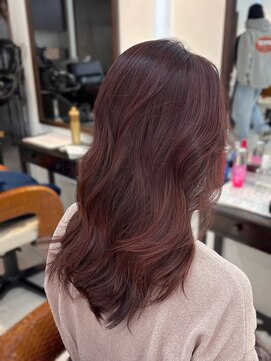 ディフィーノ 赤坂(DIFINO) 髪質改善カラー/レイヤーカット/ボルドーカラー
