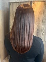 ナフィ バイ エイム 町田店(Nafie by eim)&nbsp;髪質改善ストレート/愛され美髪ロング/ショコラブラウン/艶髪/冬