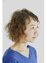 ピケトワール(piquetoile)&nbsp;ベビーバングボブパーマ