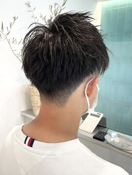 ロミーオム 本厚木(ROMMY. Homme) 刈り上げフェードアクティブショートダウンバング爽やか◎本厚木