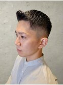 濡れパンアップバング　濡れパン/フェード/メンズ