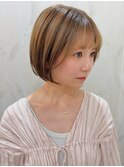 ボブ/ボブヘア/ミニボブ/前髪/顔周り/10代/20代/30代/40代