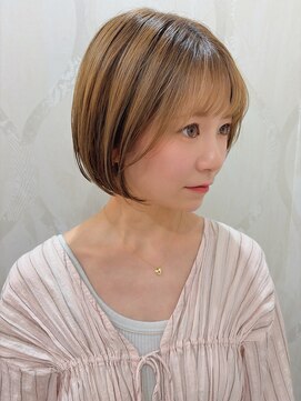 アフロートナガノ(AFLOAT NAGANO) ボブ/ボブヘア/ミニボブ/前髪/顔周り/10代/20代/30代/40代