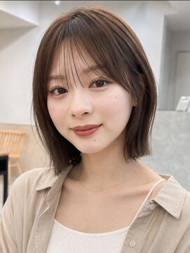 サンド クリア 横浜本店(sand clear) 大人くびれボブ巻ける縮毛矯正