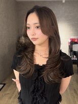 エトワ 中央店(etoi)&nbsp;大分韓国かき上げレイヤーカット大人レイヤー顔まわりレイヤー