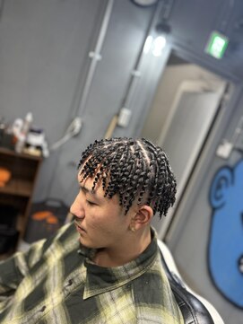バーバーショップライズ 2nd(barber shop RAIzE) スプリングドレッド