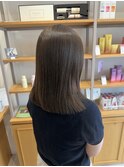 艶髪◎大人の切りっぱなしミディアム 塩田10