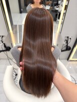 ラルム 新宿(LARME SHINJUKU)&nbsp;髪質改善ストレート×ブラウンバイオレット