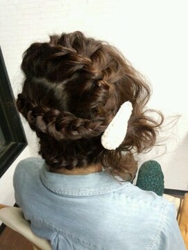 ウイングハーツ 石岡店(WING HEART'S) ちょいアレンジ♪　編み込み　2