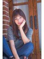 オーブ ヘアー ガーデン 渋谷店(AUBE HAIR garden)&nbsp;ロング定番♪ナチュラルシルキーストレート