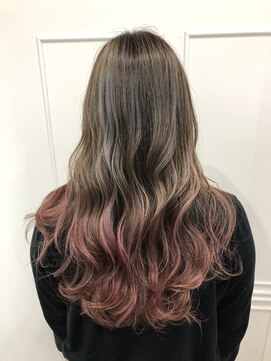 リードヘアーバイバンプ(Lead Hair by vamp) 【Lead Hairピンクヴァイオレットグラデーションインナーカラー