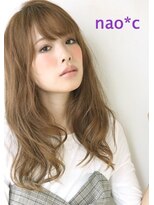 ナオシ トレス 富雄店(nao*c tres)&nbsp;【奈良/富雄nao*c】大人かわいい小顔前下がりフェミニンロング