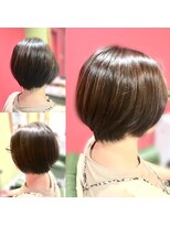 ディーリンク 南橋本店(HAIR MAKE DLINK) 乾かして形になるショート