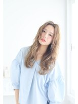 ヘアーズ ベリー 布施店(hairs BERRY)&nbsp;BERRY/耳かけ＿毛先パーマ＿イメチェン＿フォギーベージュ＿夏