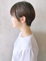 アイティー バイ アルバム 浦和店(IT by ALBUM)&nbsp;ナチュラルショート_セシルカットココアブラウン_ba297932