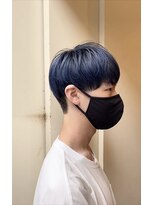 ハナモリ テララ(hanamori terara) terara★多田羅 メンズショート…韓国マッシュブルーグレージュ