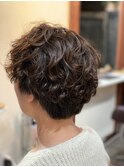 ベリーショート♪パーマスタイル♪