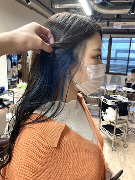 コワファーストナガサキシャンプーボーイ(COIFF1RST NAGASAKI SHAMPOO BOY) イヤリングブルー☆