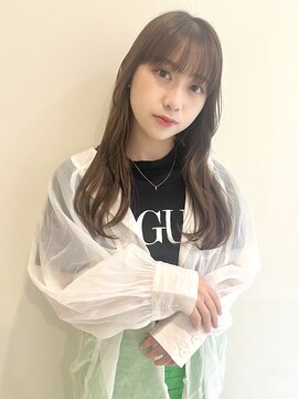 スウィートラヴィール(Sweet Ravir) 旬な髪色でくすみ感とこなれ度up☆あか抜けラテブラウンカラー