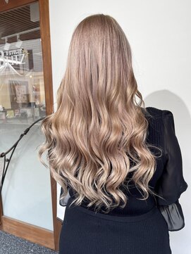 ブリッツ レボ(BLITZ-REVO) ロング王道ミルクティーベージュ ひろ