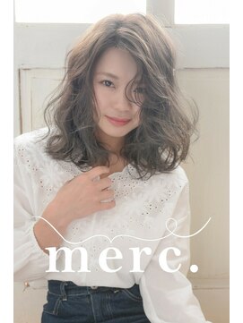 メルク(merc.) グレーアッシュ☆ミディ