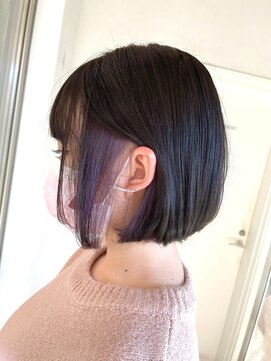 クロエ バイ ラヴィズム 小針店(CLOE by LUVISM) バイオレットインナーカラー♪