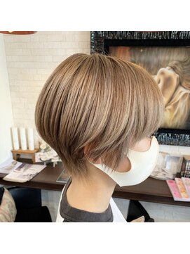 ボアップ 新居浜店(boappu) #くびれ #ショート #くびれショートヘア #カット