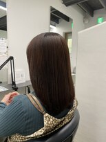 イレス 札幌円山店(IRESU)&nbsp;ドレスヘア/ショコラアッシュ/縮毛矯正・ストレート