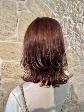 アムネシア 三軒茶屋(AMNESIA) ミルクチョコレート/カシスカラー/オルチャンヘア